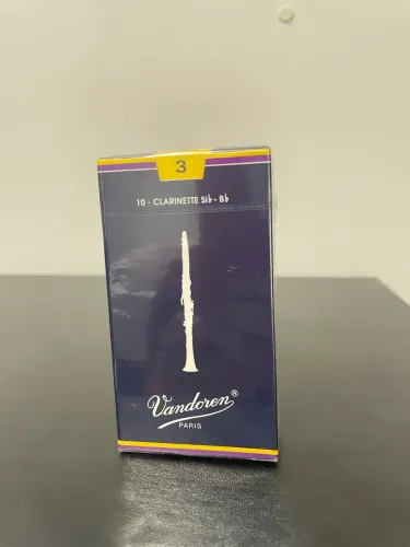 Caixa c/10 palhetas Vandoren Tradicional Clarinete 3