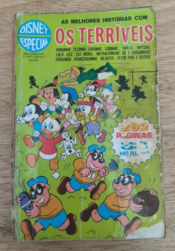 Disney Especial N°5: Os Terríveis (Primeira Edição - Junho/1973)