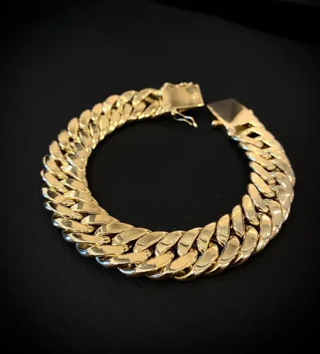 Pulseira Grumet Duplo em Ouro 18k 750