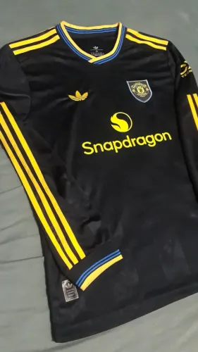 Camisa Manchester United manga longa 25/26