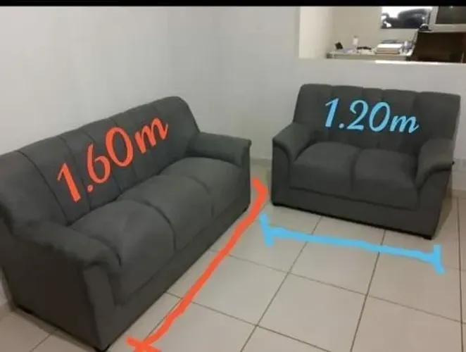 sofa 2 e 3 lugares novo...entrega gratis