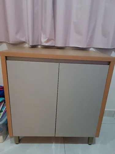 Armário de cozinha em MDF, portas anti impacto