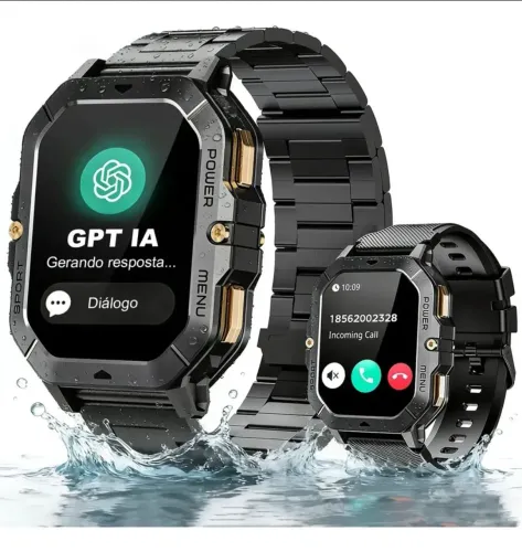 Smartwatch Novante com GPT IA + Brinde