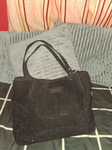 BOLSA DE OMBRO PRETA FASHION & BAG