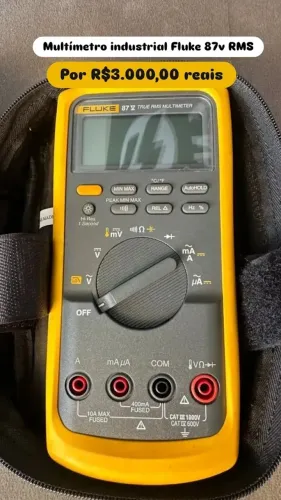 Multímetro Industrial Fluke 87v RMS