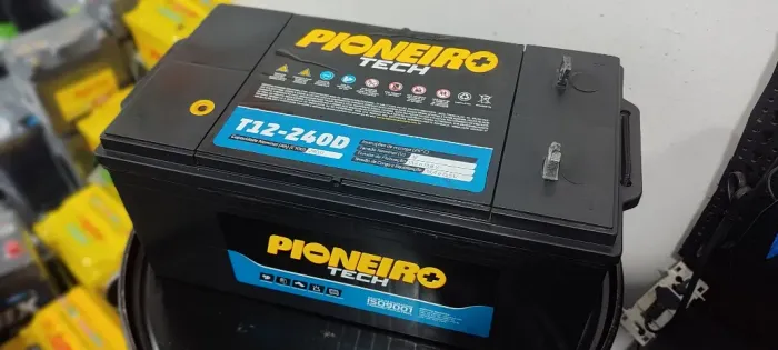 Bateria Pioneiro Tech T12-240D 240Ah 12V