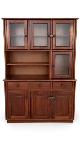 *VENDO ARMÁRIO DE MADEIRA MACIÇA - COPA / COZINHA*