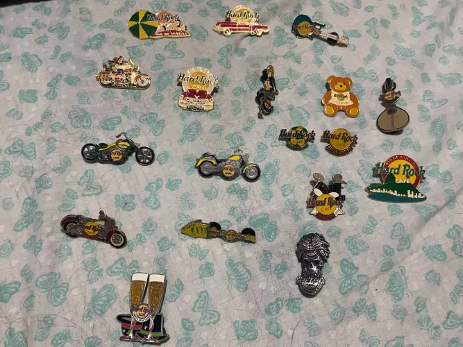 Pins originais HARD ROCK CAFÉ Rj 