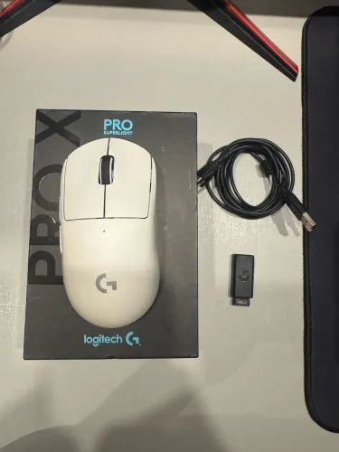 Mouse G pro Super-light Branco