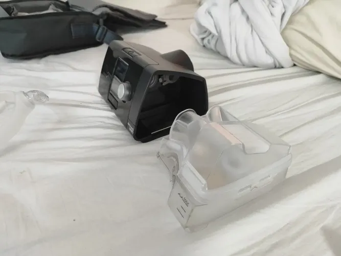 CPAP automático airsense S10 Autoset C/ umidificador: RESMED. 