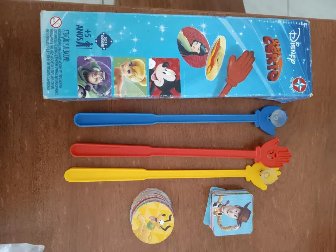 Jogo Tapa Certo Estrela Disney 