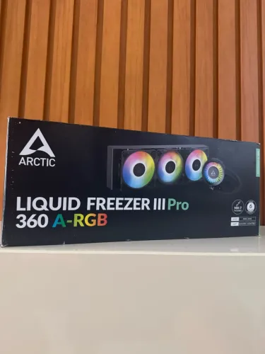 Watercooling Aio Arctic Liquid Freezer lii Pro 360 Argb Preto