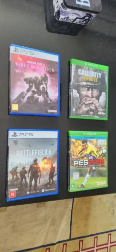 Jogos PS5 e Xbox one
