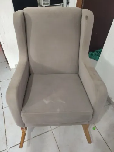 Poltrona de amamentação Cinza
