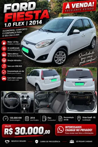 Ford Fiesta 1.0 8V Flex/class 1.0 8V Flex 5P 2014