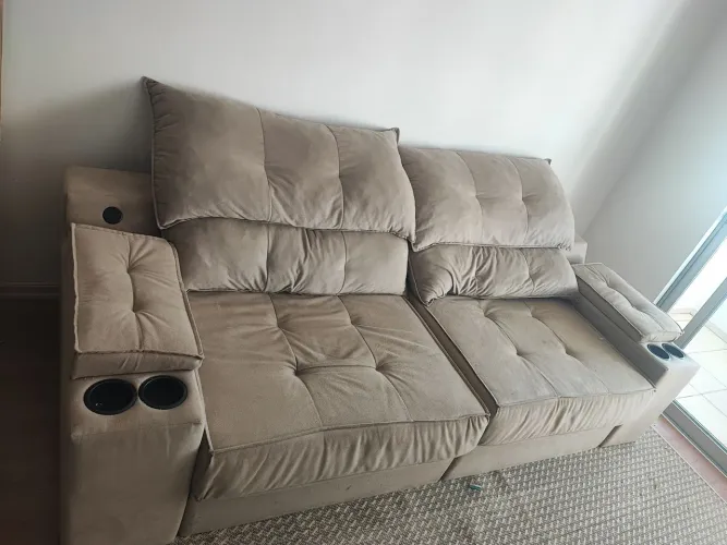Sofá 3 lugares reclinável