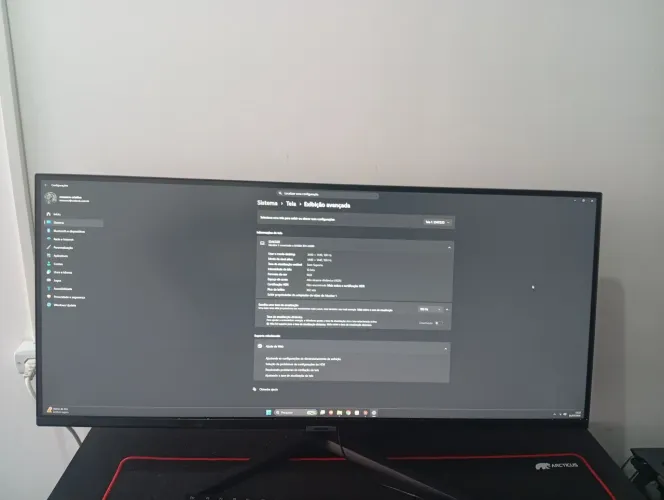 Monitor Samsung 34 polegadas Ultrawide