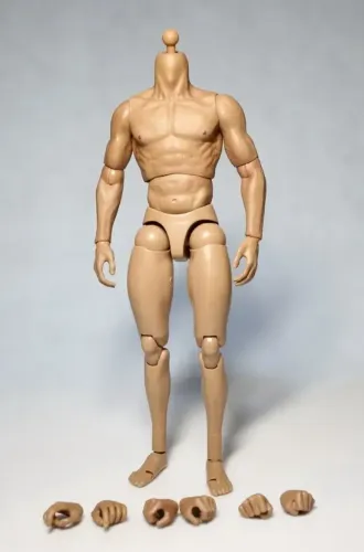 Corpo Articulado de Boneco Action Figure estilo hot toys 1/6 30 cm