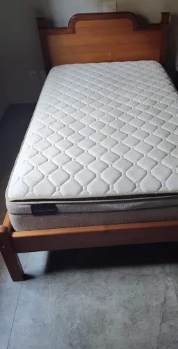 CAMA DE VIUVA + COLCHÃO AMERICAFLEX DE MOLA 