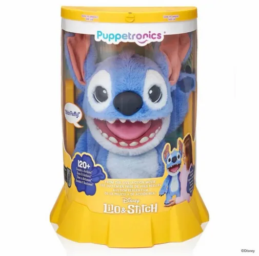 PELÚCIA STITCH LIVE ACTION ANIMATRÔNICO 45 CM - STITCH WOW | SUNNY