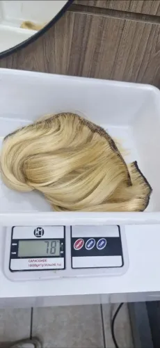 Mega hair cabelo loiro humano do sul