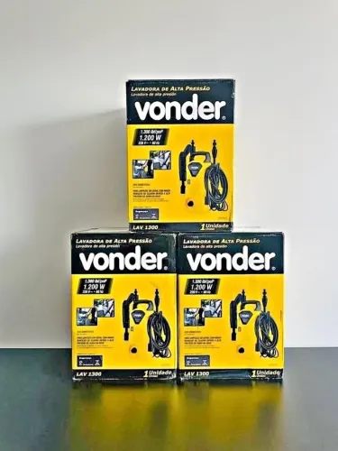 Lavadora de Alta Pressão Vonder 1200W Nova