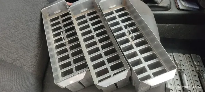8 formas INOX industrial 22/24 cavidades gelo sabor/sorvete"LEIA"