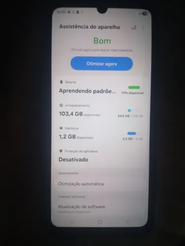 06 Galaxy 128 armazenamento 4 GB novo