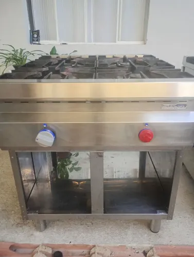 Fogão industrial aço inox 