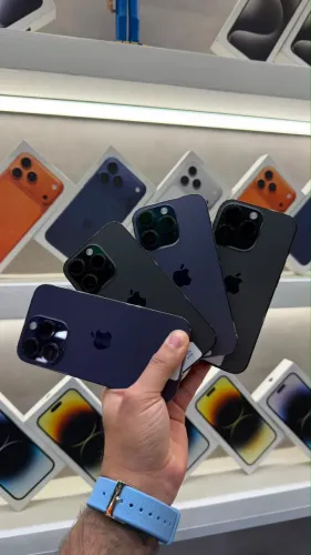 IPHONE 14 PRO 128 GB ROXO E PRETO