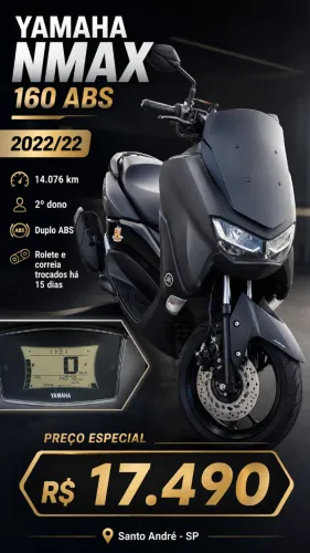 Yamaha NMAX 160 ABS 2022/2022 - 14.076 km