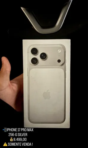 iPhone 17 pro Max 256 Gb Silver 