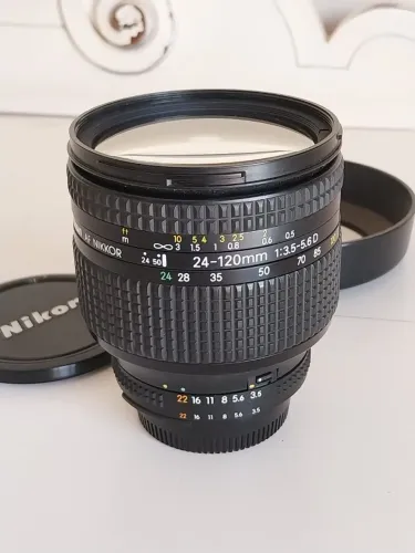 Objetiva Nikkor 24-120 D 3,5 - 5,6