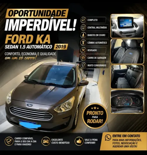 Ford KA 1.5 Sedan SE 12V Flex 4P Aut. 2019