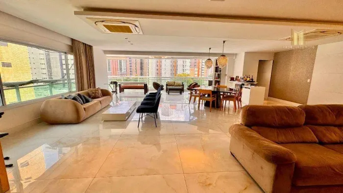 Apartamento com 4 dormitórios à venda, 315 m² por R$ 3.800.000,00 - Meireles - Fortaleza/C