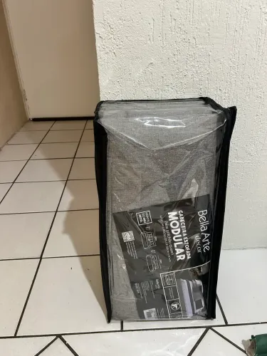 Cabeceira estofada modular (Colchão Queen)