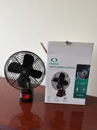 Ventilador recarregável