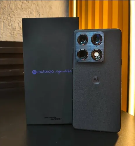 Motorola Signature 512GB - Lacrado - Preto [PROMOÇÃO]