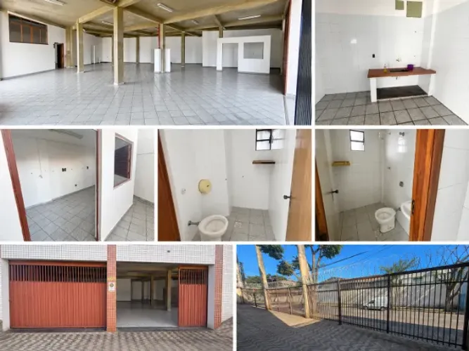 Loja no Nível da Rua com 258m² Internos + Área Externa Cercada de 35m² Fechada por Grade