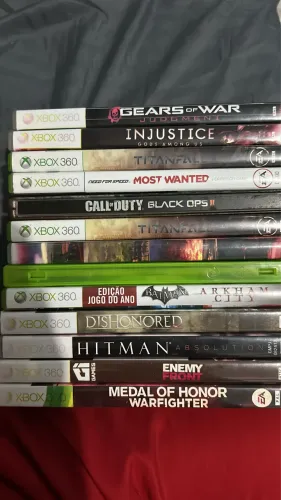 13 jogos originais Xbox 360 lote R$350