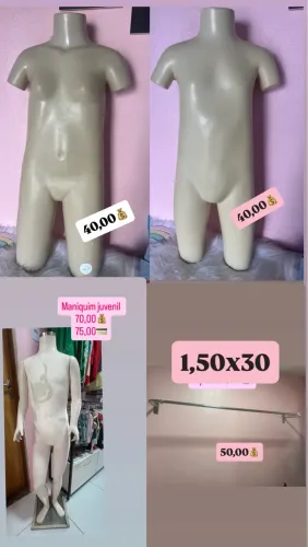 Maniquim e arara 