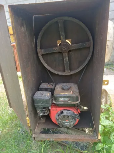 Betoneira a gasolina