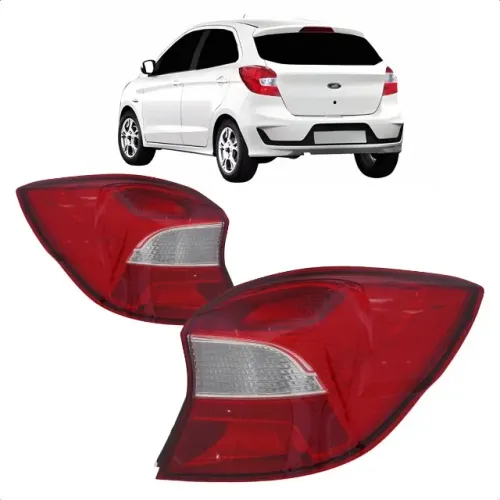 Lanterna Traseira Ford Ka Hatch 2019 Ate 2022 Bicolor
