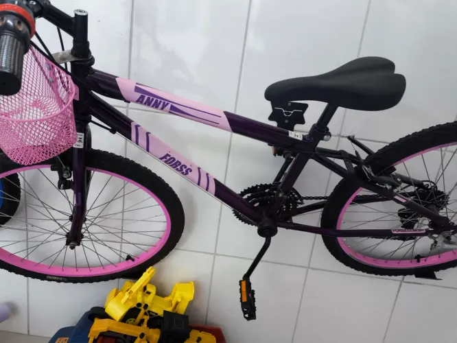 Bicicleta rosa