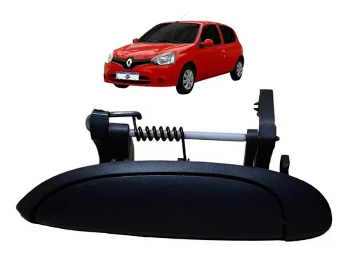 Maçaneta Externa Le Renault Clio Autentique 1.0 2014 Original Dianteira