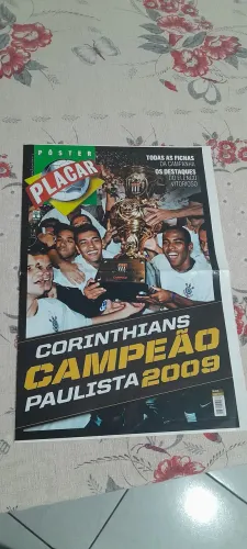 Pôster Placar Timão Paulista Campeão 2009