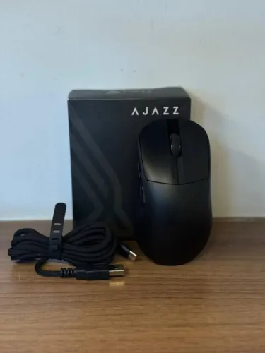 Mouse Gamer AJAZZ AJ179 V2 Preto - Wireless 12.000 DPI