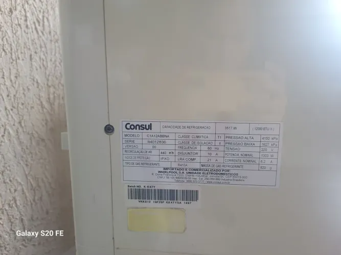 AR CONDICIONADO PORTATIL CONSUL 12000 btu