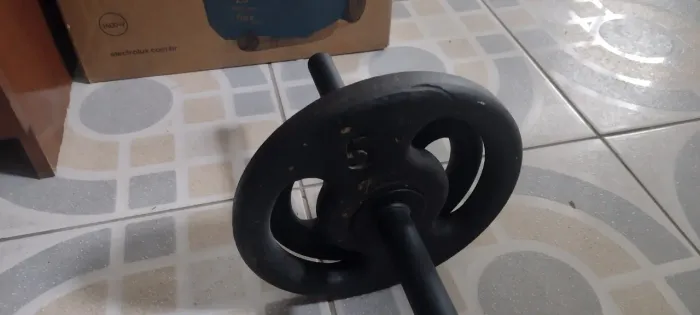 Anilhas para exercício em casa