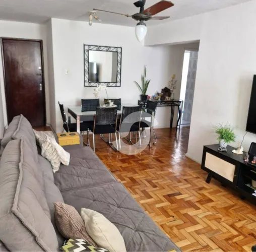 Apartamento com 2 dormitórios à venda, 76 m² por R$ 450.000,00 - Icaraí - Niterói/RJ